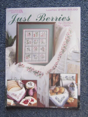 CROSS STITCH JUST BERRIES NO. 2189  GREAT  **MUST SEE ** - Image 1 of 2