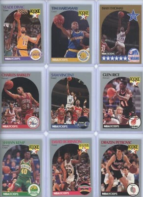 1990-1991 NBA Hoops Basketball, U-PICK,  1 to 336 YOU PICK, NM/M, RB8 - Image 1 of 2