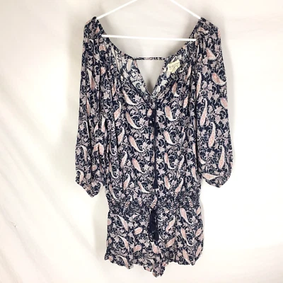 Mameluco Denim & Supply Ralph Lauren para mujer talla mediana azul cachemira M Foto 1 de 4