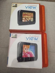 PLAYAWAY VIEW Video Player All in One THE LUCY SHOW AND BONANZA Lot of 2 - Picture 1 of 8