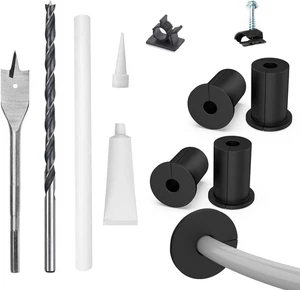 Starlink Kabelführungsset für 3/4 Zoll Wandloch, 4 Stück Starlink Wandtüllen Acc - Bild 1 von 12