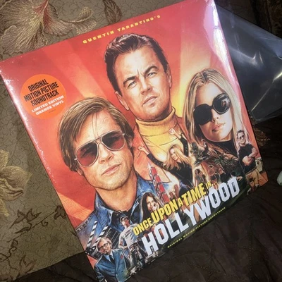 Tarantino  Once Upon A Time In Hollywood Soundtrack Tequila Orange Vinyl Record - Image 1 of 2