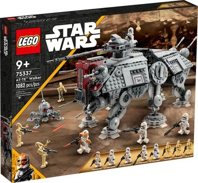 Brand New LEGO Star Wars 75337 AT-TE Walker - 5 Minifigures - 4 Droids - Age 9+ - Image 1 of 4