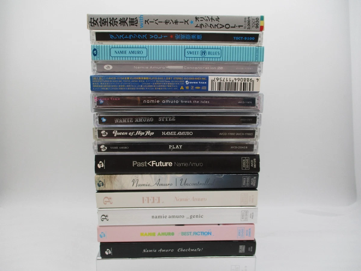 【初回盤】安室奈美恵 CD アルバム 17枚セット(CD+DVD) 初回盤】安室奈美恵 CD アルバム 17枚セット(CD+DVD)