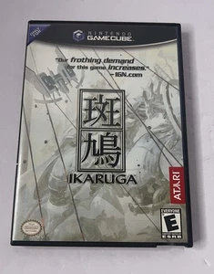 Ikaruga Nintendo GameCube 2003 game case manual Rare SHMUP Tested Treasure - Picture 1 of 3