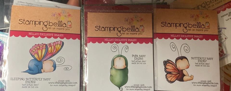 stamping bella rubber stamps - Image 1 of 4