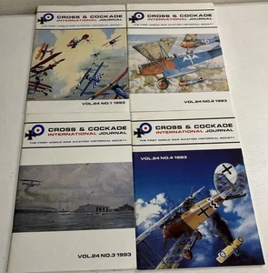 Complete Set Of 1993 Cross & Cockade International The First  World War Aviation - Imagen 1 de 12