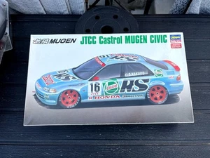 JTCC Castrol Mugen #16 Honda Civic EG Hasegawa 1:24 Model Car Kit 25108 1994 - Picture 1 of 4