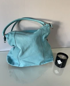 Gabs Tasche sehr weiches Kalbsleder ~ Blumen Bottom - Bild 1 von 15