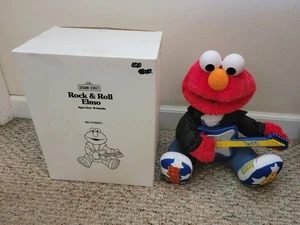 Vintage 1997 Rock n Roll Elmo Tyco singt und schüttelt getestet und funktioniert für Reparatur - Bild 1 von 6