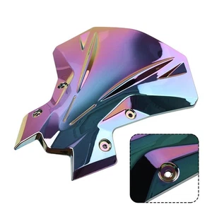Dark-Iridium Windscreen Windshield Visor Deflector For Kawasaki Z900 2020-2024 - Imagen 1 de 11