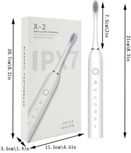 Generic 2024 Neu Elektrische Zahnbürste USB Wiederaufladbar Pink - Bild 1 von 2