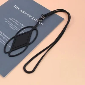 Solid Color Mobile Phone Cases Cord Holder Protective Cover Universal - Picture 1 of 14
