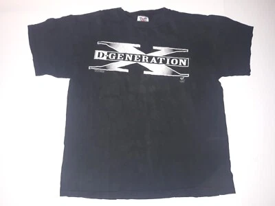 WWF DEGENERATION-X DX SHIRT Vintage 1990's RARE Men's Size Large Attitude WWE - Image 1 of 4