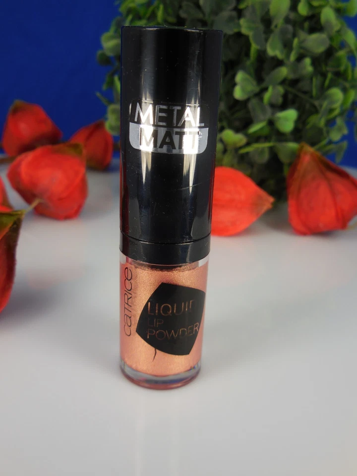 CATRICE LIQUID LIP POWDER Metal Matt Lippenstift Farbe 010 Copper & Spice. 006