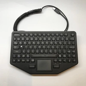iKey SB-87-TP-M-USB-P Mobile USB Keyboard SB87TPMUSBP Tested All Keys Works - Picture 1 of 8