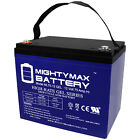 Mighty Max 12V 75Ah Gel Battery Replacement For Leoch Lpc12-75