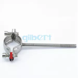 15-133 mm 304 filo inox M8 100 mm clip morsetto tubo staffa di supporto - Foto 1 di 8
