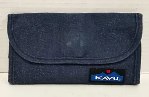 KAVU Wally Wallet Folding Coin Change Purse Cash Card Pockets Zip Pocket - Picture 1 of 4