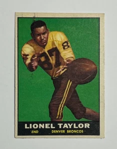 1961 Topps #190 Lionel Taylor Denver Broncos - Imagen 1 de 6