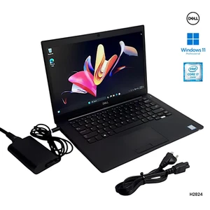 Dell Latitude 7480 14" FHD Touch Laptop i7-7600U 8GB 256GB SSD Win 11 Pro H2796 - Picture 1 of 16