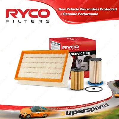 Ryco Oil Air Fuel Filter Service Kit for Volkswagen Passat Tiguan Golf Mk TDI - image 1 of 2