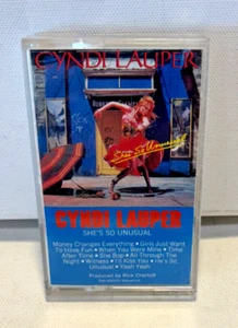 Vintage 1983 Cyndi Lauper - She's So Unusual Cassette Tape - Picture 1 of 5