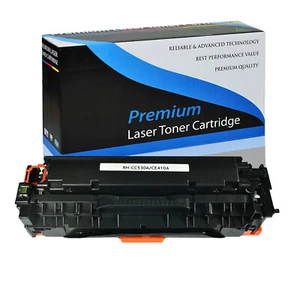 Cartucho de tóner negro CE410A 305A para LaserJet Pro 400 color M451dn MFP M475dn - Imagen 1 de 24