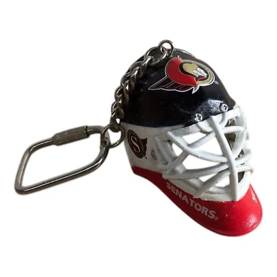 NHL Ottawa Senators Goalie Face Mask Key Chain NOS - Image 1 of 4