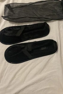 Armani velvet slippers mens with carrying case - Picture 1 of 4