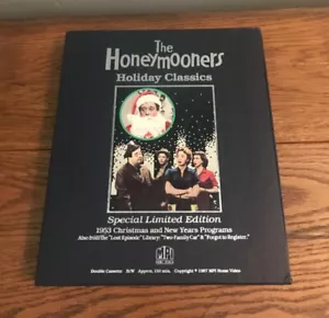 The Honeymooners Holiday Classics Special Limited Edition VHS Box Set - Picture 1 of 5