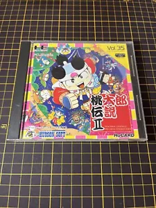 PEACH BOY DENSETSU II 2 Momotaro PC Engine HuCard Complete CIB V Good Condition - Picture 1 of 5