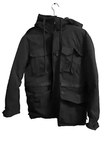 SUPERDRY GIACCA PARKA NERO CON CAPPUCCIO L - Foto 1 di 4