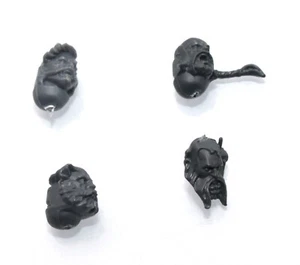 Warhammer 40K Space Wolves Bare Heads A x4 - OLD - Picture 1 of 1