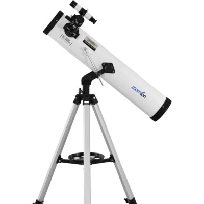 Zoomion Stardust 76/700 AZ Spiegelteleskop Reflektor Teleskop Set für Einsteiger - Bild 1 von 4