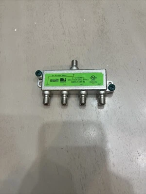 DIRECTV   4-Way High Frequency MRV GREEN LABEL SWM Splitter MSPLIT4R1 NEW - Image 1 of 4