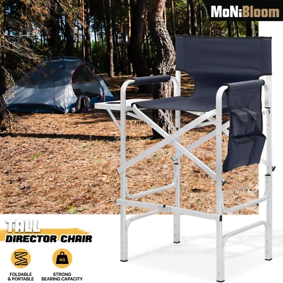 31 «Складной директор стул алюминиевая рама кемпинг рыболовное сиденье с боковой лоток + карман - Изображение 1 из 4