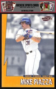 1999 Pacific Invincible Seismic Force Mike Piazza #10b Action - Picture 1 of 2