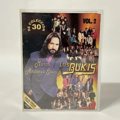 Marco Antonio Solis y Los Bukis Cassette Set Edicion Limitada 30 Tracks Cumbias - Image 1 of 4