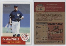 2002 Topps Heritage Christian Parker #424
