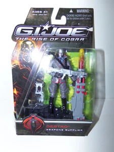 GI Joe The Rise Of Cobra Movie Destro Weapons Supplier Action Figure MOC - NEW - Picture 1 of 2