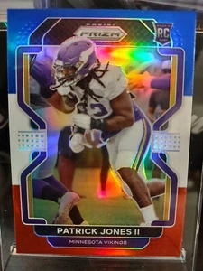 2021 Panini Prizm Red White & Blue Prizm Patrick Jones II #437 RC Rookie Card - Picture 1 of 2
