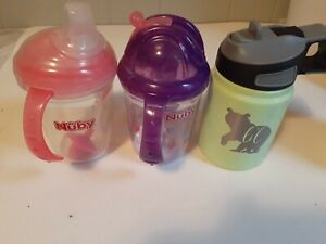 NUby Sippy cup lot for Toddlers Nuby, Pure Spill Proof