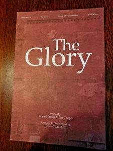 THE GLORY, SABT W/ SOLO & PIANO, NEW, CHRISTMAS - Picture 1 of 2