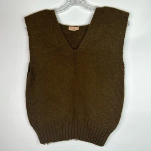 Vintage American Red Cross WWII Sweater Vest Size S/M - Picture 1 of 7