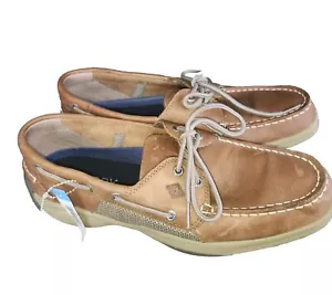 Zapatos de cuero para cubierta/barco Sperry Top Siders para hombre talla 10,5 M - Imagen 1 de 10