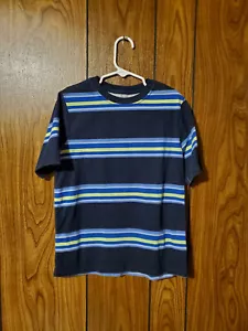 Jungen - Wonder Nation - Kurzarm T-Shirt Rundhals gestreift - M (8) - Bild 1 von 3