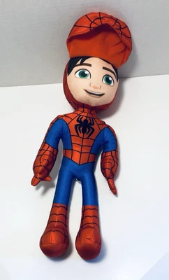 Marvel Spidey & His Amazing Friends Talking Spider Man Plush 16” Toy Jazwares - Image 1 of 4
