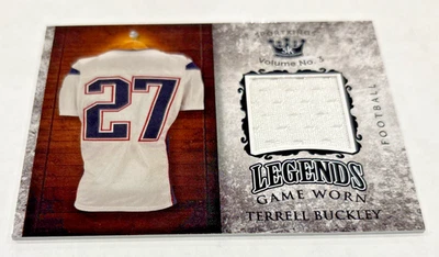 2022 Sport Kings Terrell Buckley Volume 3 Legends Patch LSM-45 Patriots - Image 1 of 4