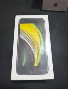 New Sealed Apple iPhone SE 2nd Gen Unlocked 64GB Black A2275 MX9Q2LL/A - Picture 1 of 3
